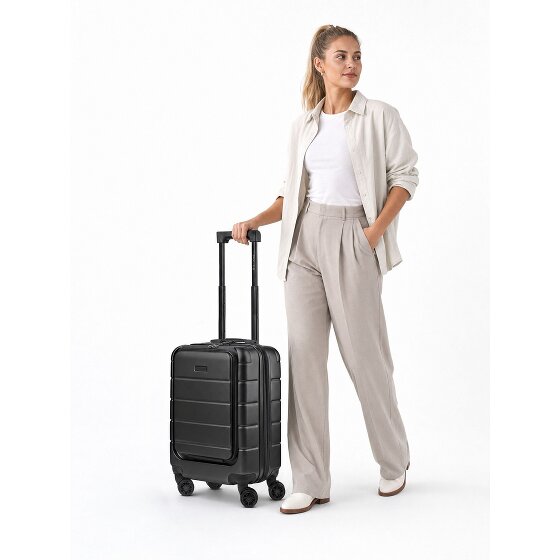 Police Dublin 4 wheels Cabin suitcase S 54 cm Laptop compartment Expandable