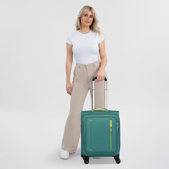 American Tourister Cloudrider 4 wheels Cabin trolley S 55 cm with expansion pleat American Tourister Cloudrider 4 wheels Cabin trolley S 55 cm with expansion pleat