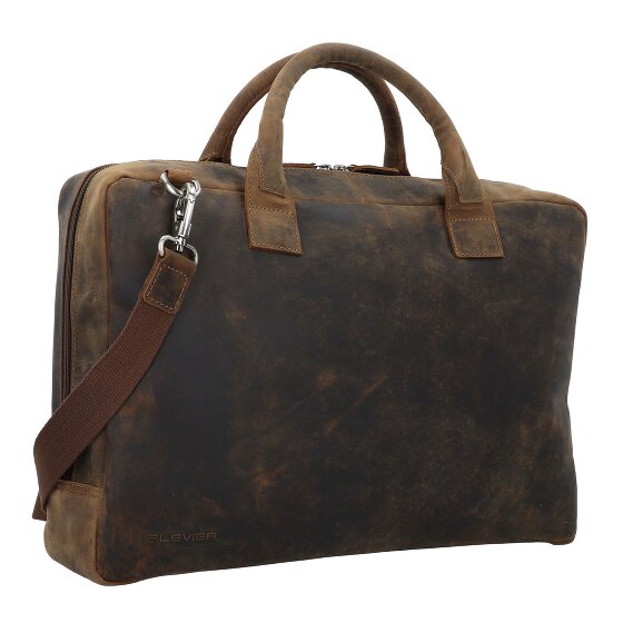 Plevier Retro Adler Briefcase Leather 42 cm Laptop compartment