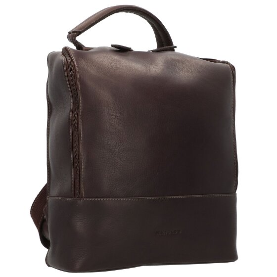 Harold's Campo backpack leather 35 cm laptop compartment