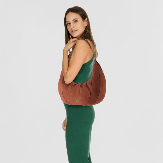 PINKO Slouchy Shoulder Bag Leather 40 cm