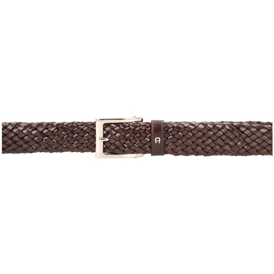 Aigner Business braided belt leather