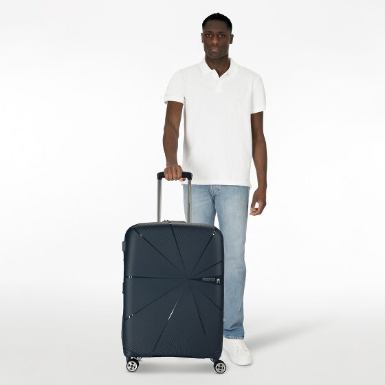 American Tourister Starvibe 4 wheels Trolley 67 cm with expansion pleat
