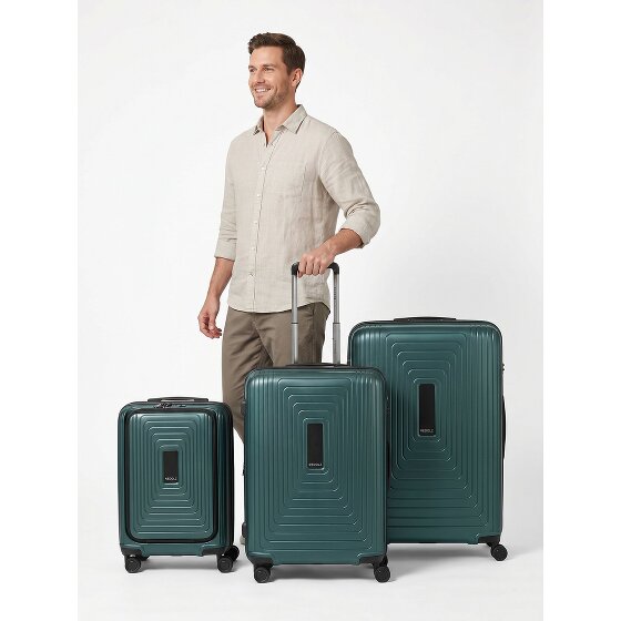 Redolz Essentials 14 4 wheels Suitcase set 3-piece Expandable