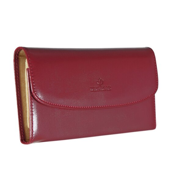 Windrose Merino jewelry roll leather 20 cm