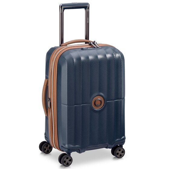 Delsey Paris Carrousel 4 wheels Cabin trolley 55 cm with expansion pleat