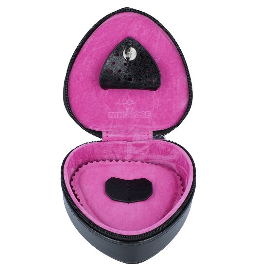 Windrose Merino Moda jewelry box leather 9 cm