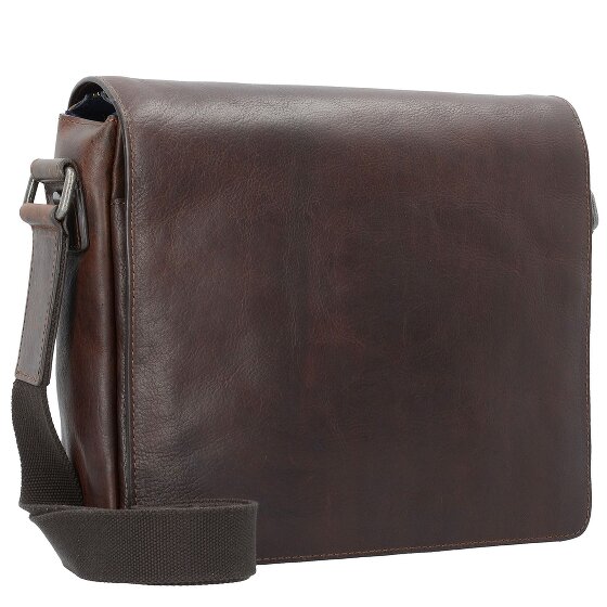 Leonhard Heyden Roma Messenger leather 31 cm laptop compartment