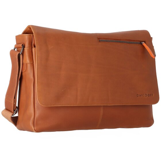 Davidoff Essentials Messenger leather 38 cm