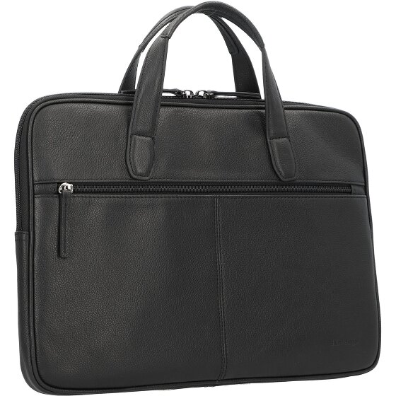 d&n Business Line Briefcase leather 40 cm laptop compartment