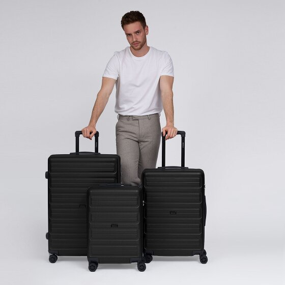Redolz Essentials 08 3-SET 4 wheels Suitcase set 3-piece