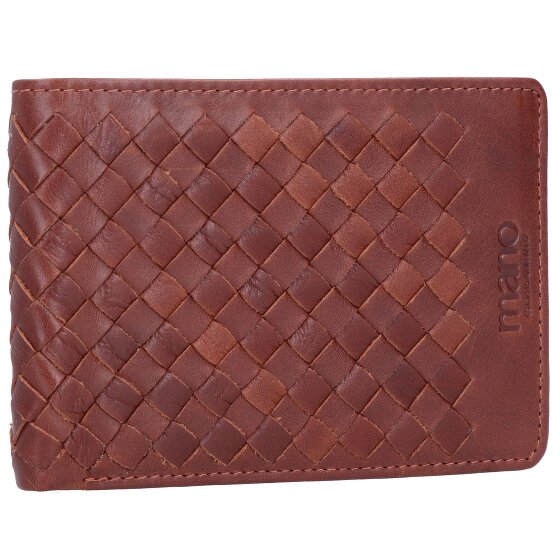 mano Don Luca wallet leather 12 cm