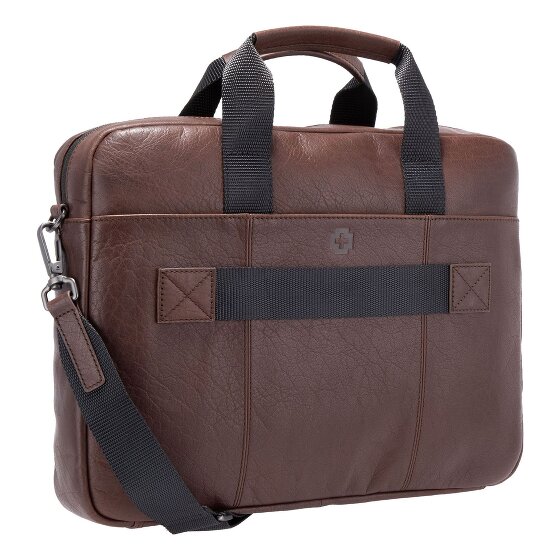 Strellson Charles Briefcase Leather 39 cm Laptop compartment
