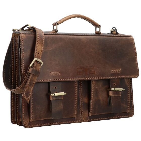 Mika Briefcase leather 38 cm