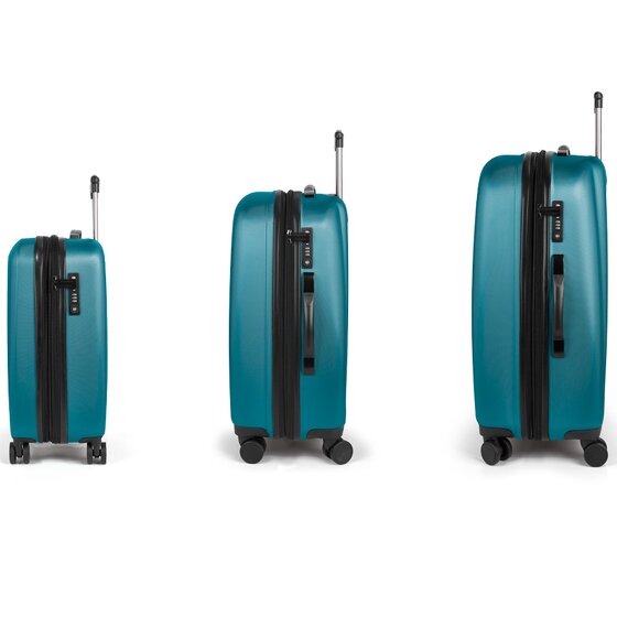 Gabol Paradise XP 4 wheels Suitcase set 3-piece with expansion pleat Gabol Paradise XP 4 wheels Suitcase set 3-piece with expansion pleat