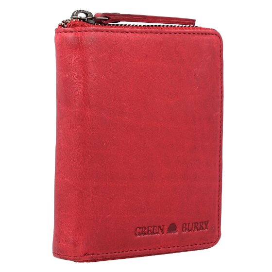 Greenburry Vintage Washed wallet leather 10 cm