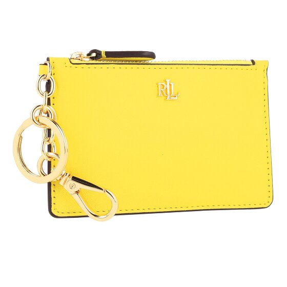 Lauren Ralph Lauren Zip Card Key pouch Genuine Leather 13 cm