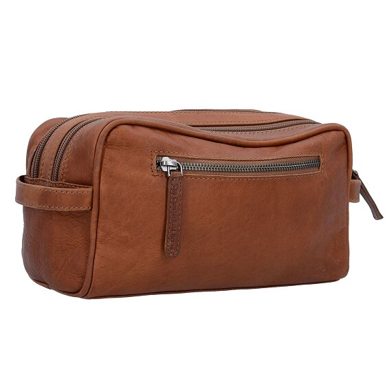 The Chesterfield Brand Wax Pull Up Toilet bag Leather 24 cm
