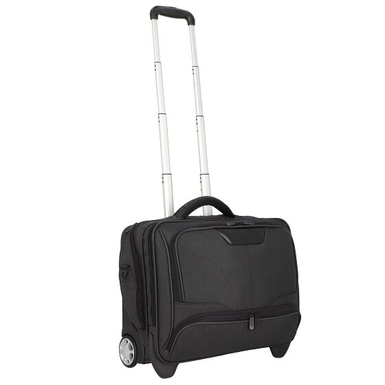 Dermata 2 wheels Business trolley 44 cm Laptop compartment