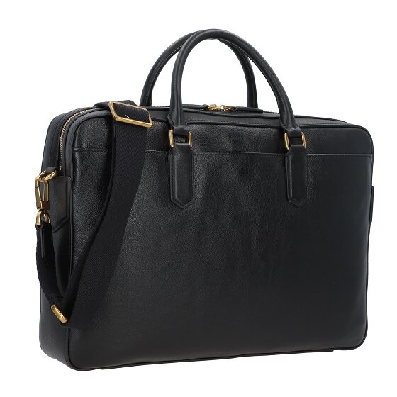 Fossil Asher Briefcase Genuine Leather 40 cm Laptop compartment