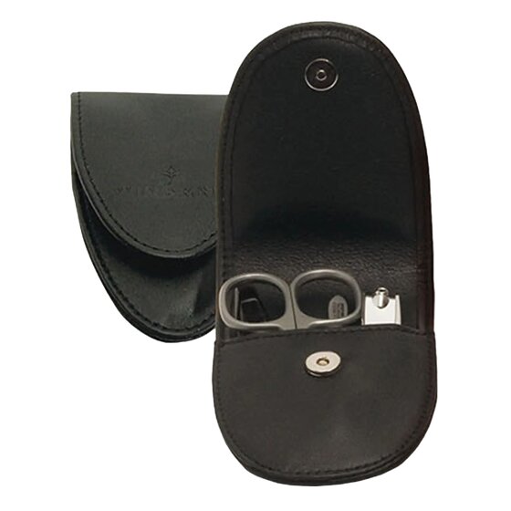 Windrose Nappa Jewelry box Leather 5.5 cm