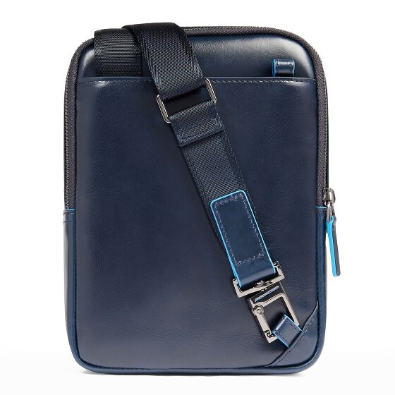 Piquadro Blue Square Mini Bag Shoulder Bag Leather 17 cm
