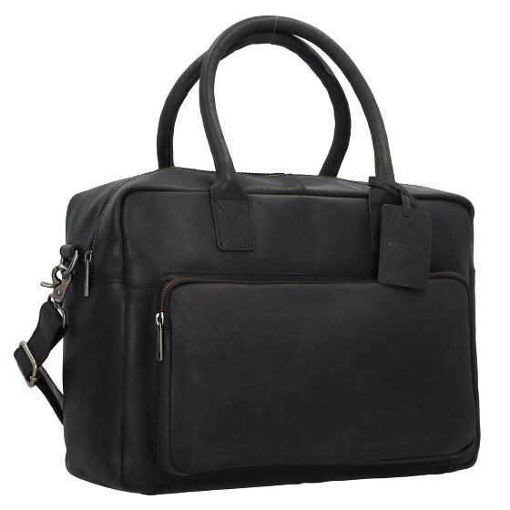 Burkely Vintage Mitch briefcase leather 39 cm laptop compartment