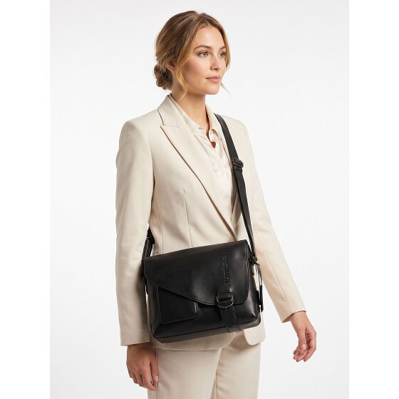 aunts & uncles Heritage Messenger Genuine Leather 33 cm