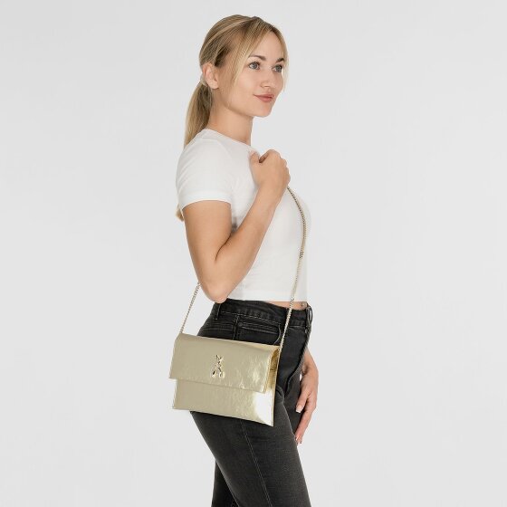 Patrizia Pepe Fly Clutch bag Leather 27 cm