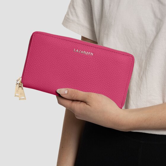 Lazarotti Bologna Leather Wallet RFID protection Leather 20 cm
