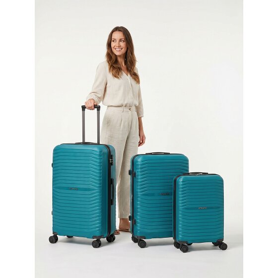 Stratic Shine 4 wheels Suitcase set 3-piece Expandable