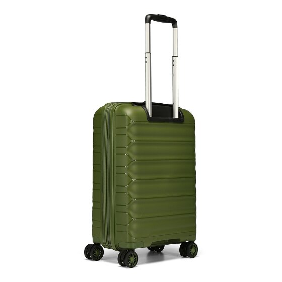 d&n Travel Line 4700 4 wheels Cabin trolley 55 cm with expansion pleat