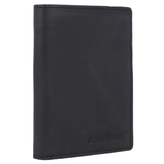 Greenburry Wallet RFID protection Genuine Leather 12.5 cm