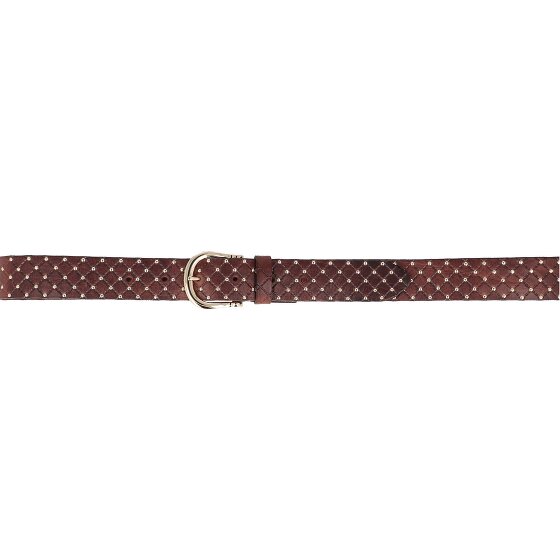 b.belt Lina Gold studded belt leather