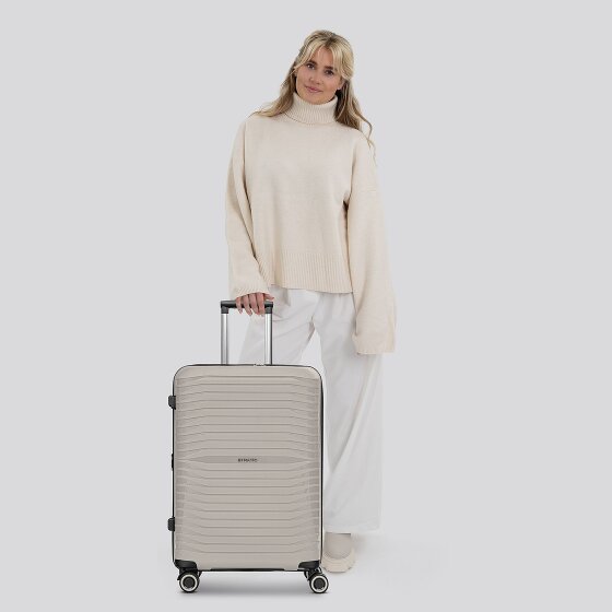 Stratic Shine 4 wheels trolley 65 cm with expansion fold