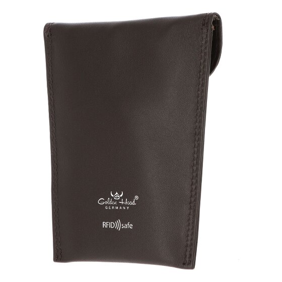 Golden Head Polo key wallet RFID leather 8 cm
