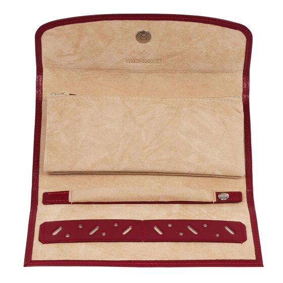 Windrose Merino Jewelry box Leather 20 cm