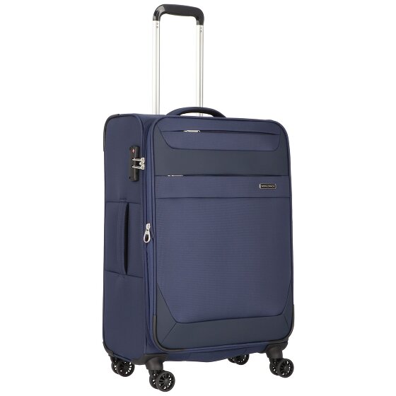 Worldpack Dublin 4 wheels Suitcase set 3-piece with expansion pleat
