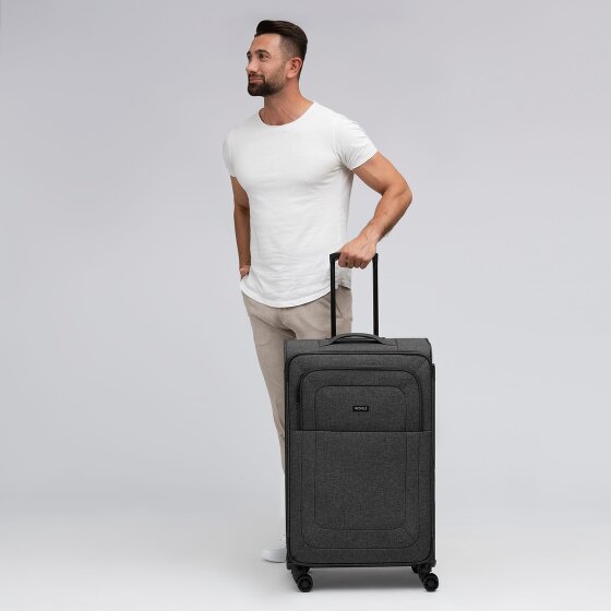 Redolz Essentials 12 LARGE 4 wheels Trolley 79 cm with expansion pleat