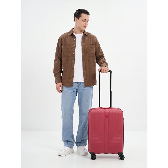 Travelite Air Stripe 4 wheels Cabin suitcase S 55 cm Expandable