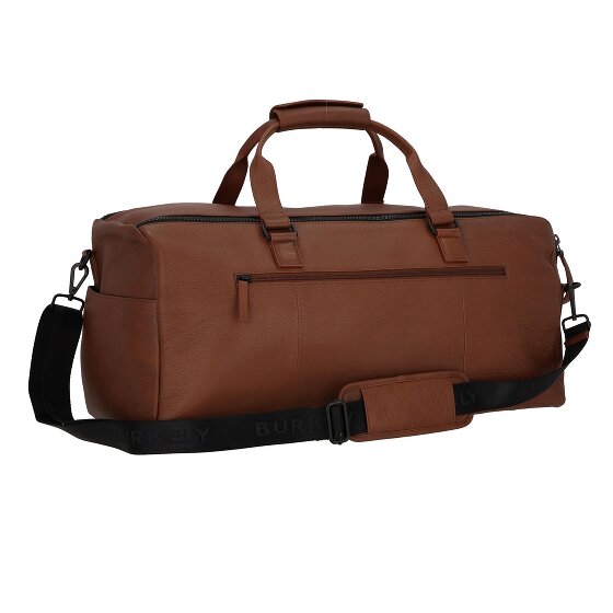 Burkely Minimal Mason Weekender travel bag Genuine Leather 57 cm
