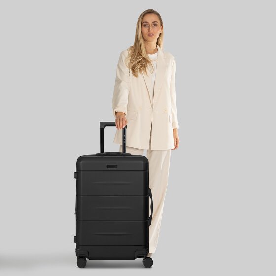 Police London 4 wheels Trolley 64 cm with expansion pleat