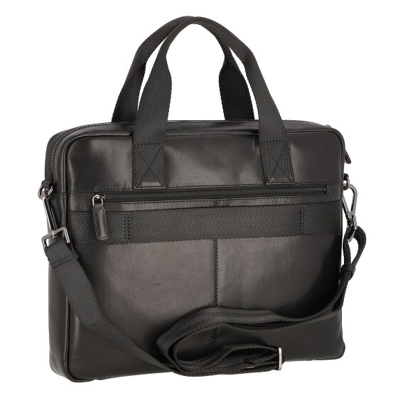 Bugatti Romano Briefcase Leather 38 cm Laptop compartment