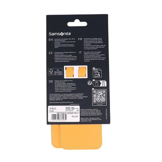 Samsonite Ta Revolution Luggage tag 5 cm Samsonite Ta Revolution Luggage tag 5 cm