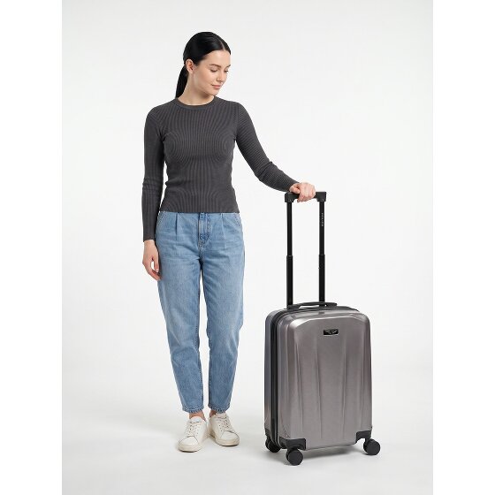 Police New York 4 wheels Cabin suitcase S 54 cm Expandable