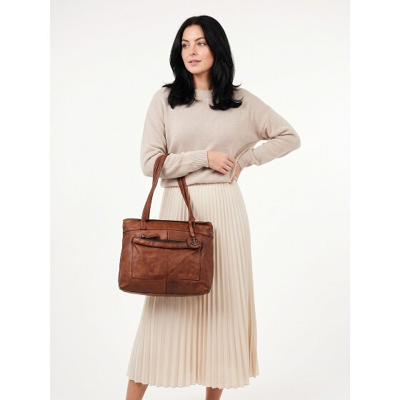 Harbour 2nd Urban Poets Shoulder Bag Genuine Leather 33 cm