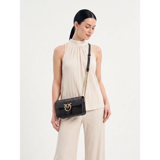 PINKO Love one Shoulder bag Genuine Leather 27 cm