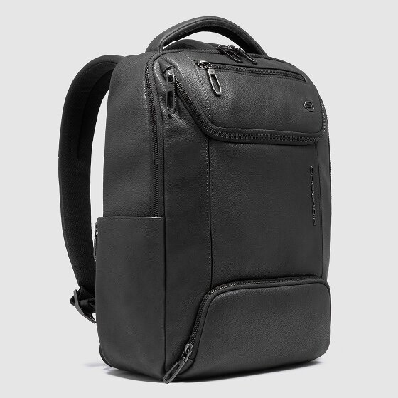 Piquadro Cronus Business backpack Leather 39 cm Laptop compartment