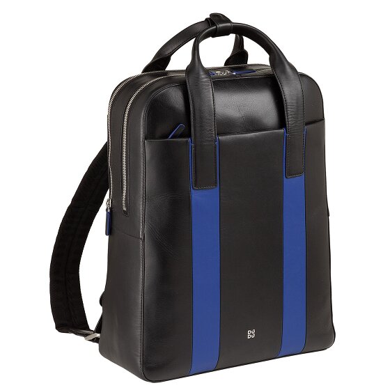 DuDu Backpack leather 40 cm laptop compartment