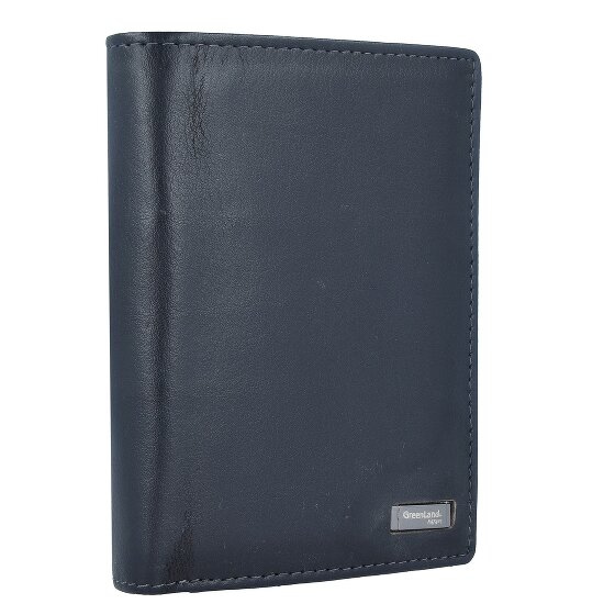 Greenland Nature Black Nappa wallet RFID 9.5 cm